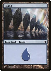 Island (236) - Rise of the Eldrazi - Magic: The Gathering card