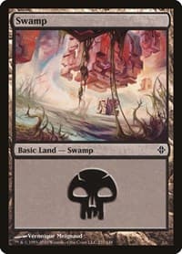 Swamp (237) - Rise of the Eldrazi - Magic: The Gathering card