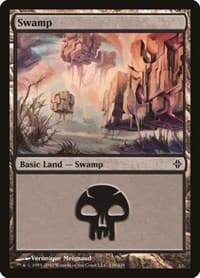 Swamp (238) - Rise of the Eldrazi - Magic: The Gathering card