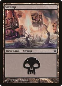 Swamp (239) - Rise of the Eldrazi - Magic: The Gathering card