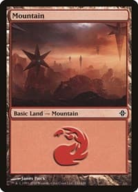 Mountain (242) - Rise of the Eldrazi - Magic: The Gathering card