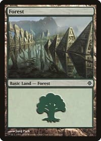 Forest (246) - Rise of the Eldrazi - Magic: The Gathering card