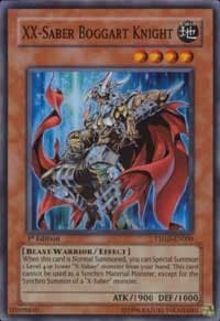 XX-Saber Boggart Knight - The Shining Darkness - YuGiOh card
