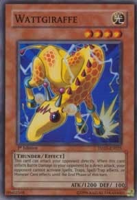 Wattgiraffe - The Shining Darkness - YuGiOh card
