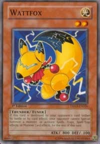 Wattfox - The Shining Darkness - YuGiOh card