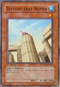 Testudo erat Numen - The Shining Darkness - YuGiOh card