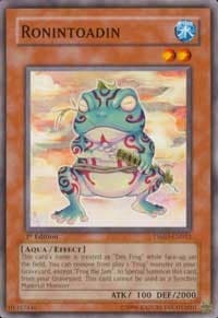 Ronintoadin - The Shining Darkness - YuGiOh card