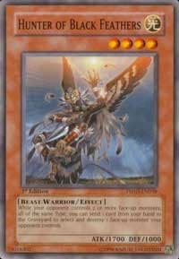 Hunter of Black Feathers - The Shining Darkness - YuGiOh card