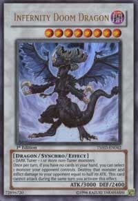Infernity Doom Dragon - The Shining Darkness - YuGiOh card
