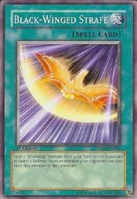 Black-Winged Strafe - The Shining Darkness - YuGiOh card