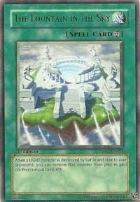The Fountain in the Sky - The Shining Darkness - YuGiOh card