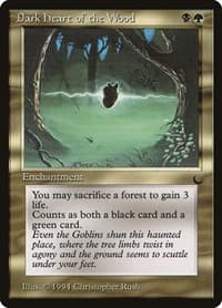 Dark Heart of the Wood - The Dark - Magic: The Gathering card