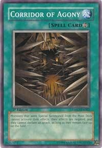Corridor of Agony - The Shining Darkness - YuGiOh card