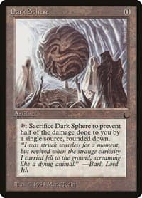 Dark Sphere - The Dark - Magic: The Gathering card