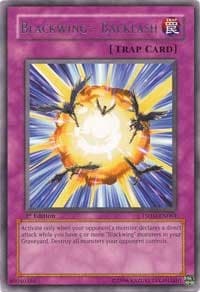 Blackwing - Backlash - The Shining Darkness - YuGiOh card