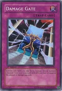 Damage Gate - The Shining Darkness - YuGiOh card