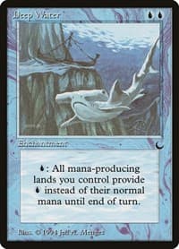 Deep Water - The Dark - Magic: The Gathering card