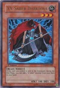 XX-Saber Darksoul - The Shining Darkness - YuGiOh card