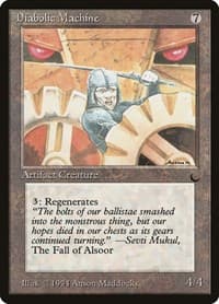 Diabolic Machine - The Dark - Magic: The Gathering card