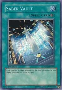 Saber Vault - The Shining Darkness - YuGiOh card