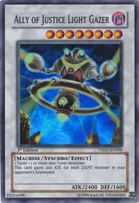 Ally of Justice Light Gazer - The Shining Darkness - YuGiOh card