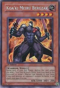 Koa'ki Meiru Bergzak - The Shining Darkness - YuGiOh card
