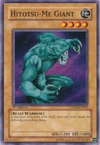 Hitotsu-Me Giant - Duelist Pack: Kaiba - YuGiOh card