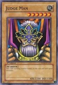 Judge Man - Duelist Pack: Kaiba - YuGiOh card