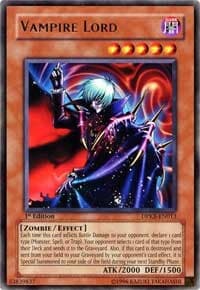 Vampire Lord - Duelist Pack: Kaiba - YuGiOh card