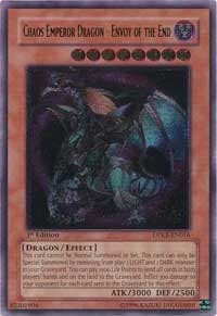 Chaos Emperor Dragon - Envoy of the End (UTR) - Duelist Pack: Kaiba - YuGiOh card