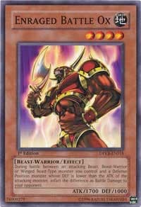 Enraged Battle Ox - Duelist Pack: Kaiba - YuGiOh card