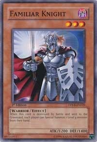 Familiar Knight - Duelist Pack: Kaiba - YuGiOh card