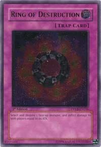 Ring of Destruction (UTR) - Duelist Pack: Kaiba - YuGiOh card