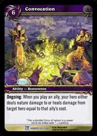 Convocation - Fields of Honor - WoW card