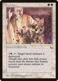 Exorcist - The Dark - Magic: The Gathering card