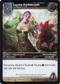 Lunira Swiftbreath - Wrathgate - WoW card