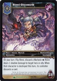 Rinni Gloomtrik - Wrathgate - WoW card
