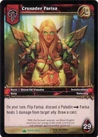 Crusader Farisa - Wrathgate - WoW card