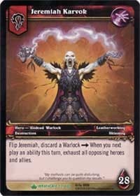 Jeremiah Karvok - Wrathgate - WoW card