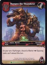 Kungen the Thunderer - Wrathgate - WoW card