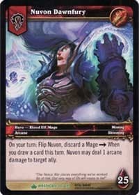 Nuvon Dawnfury - Wrathgate - WoW card