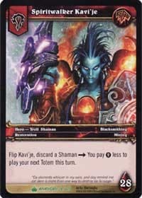 Spiritwalker Kavi'je - Wrathgate - WoW card