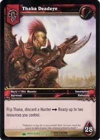 Thaka Deadeye - Wrathgate - WoW card