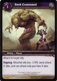 Dark Command - Wrathgate - WoW card
