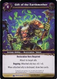 Gift of the Earthmother - Wrathgate - WoW card