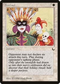 Festival - The Dark - Magic: The Gathering card
