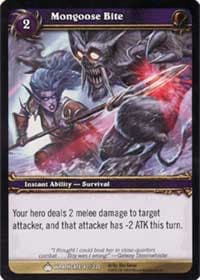 Mongoose Bite - Wrathgate - WoW card