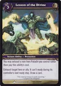 Lesson of the Divine - Wrathgate - WoW card