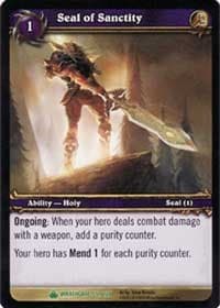 Seal of Sanctity - Wrathgate - WoW card