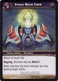 Power Word: Faith - Wrathgate - WoW card